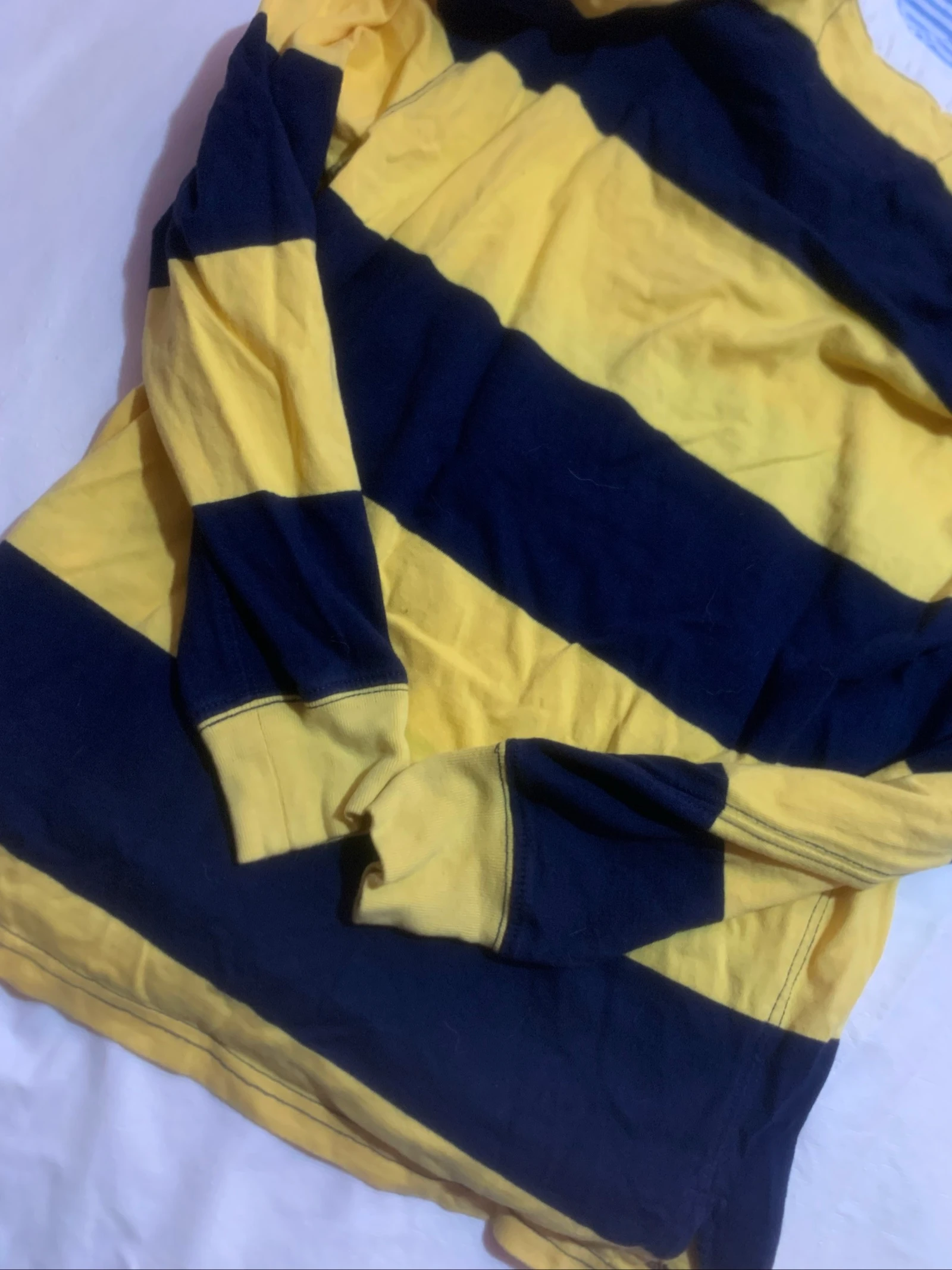 Polo Ralph Lauren Gele en Marineblauwe Marinero Maat M-Kind – photo 6